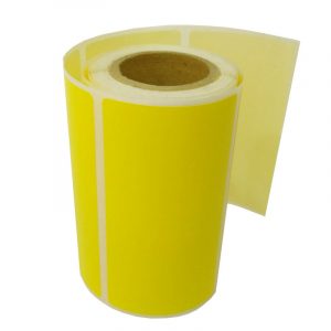 Giấy in mã vạch Fasson PVC màu 75x40mm Giấy in mã vạch Fasson PVC màu 75x40mm