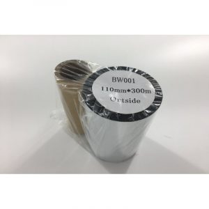 Mực in mã vạch wax BW001 110mmx300m Mực in mã vạch wax BW001 110mmx300m