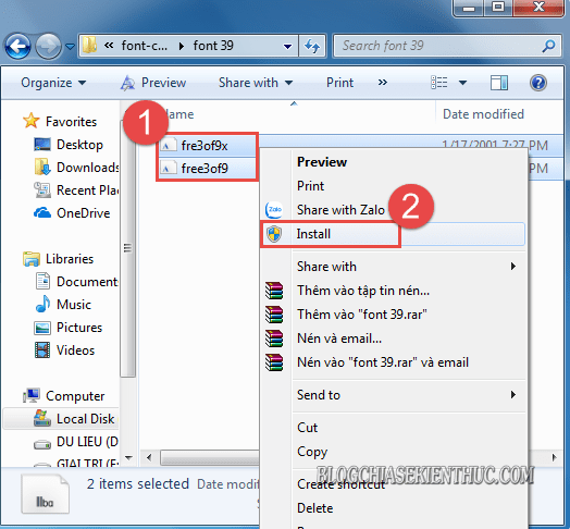 Cách in mã vạch bằng excel đơn giản nhất