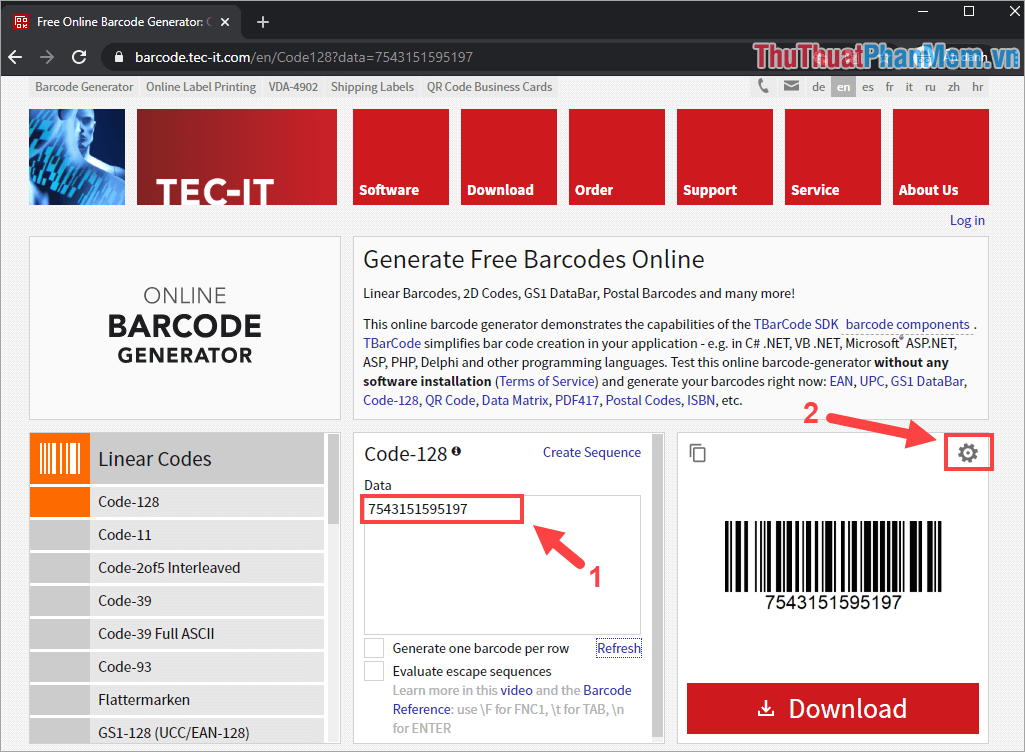 Cách tạo mã vạch online bằng Barcode nhanh nhất