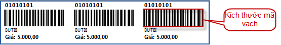 Hướng dẫn in mã vạch trên Misa cho khách hàng