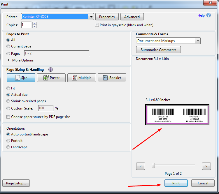 Hướng dẫn cách cài đặt máy in mã vạch 2 tem chuẩn nhất
