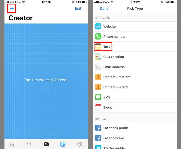 Cách tạo mã vạch i love you trên điện thoại đơn giản