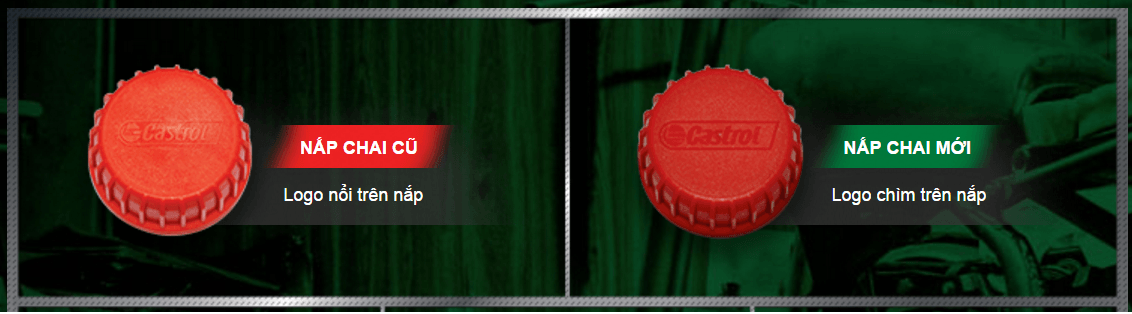 Mã vạch dầu nhớt Castrol và cách phân biệt dầu nhớt thật giả
