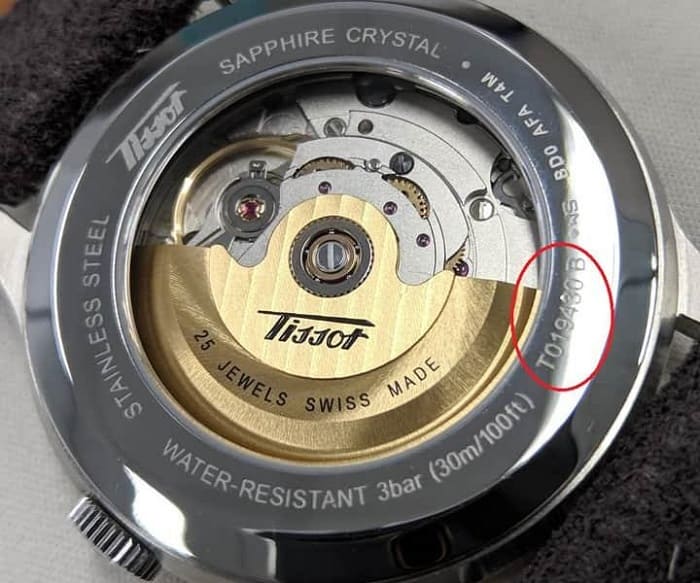 Cách quét mã vạch đồng hồ Tissot để biết hàng chính hãng và fake