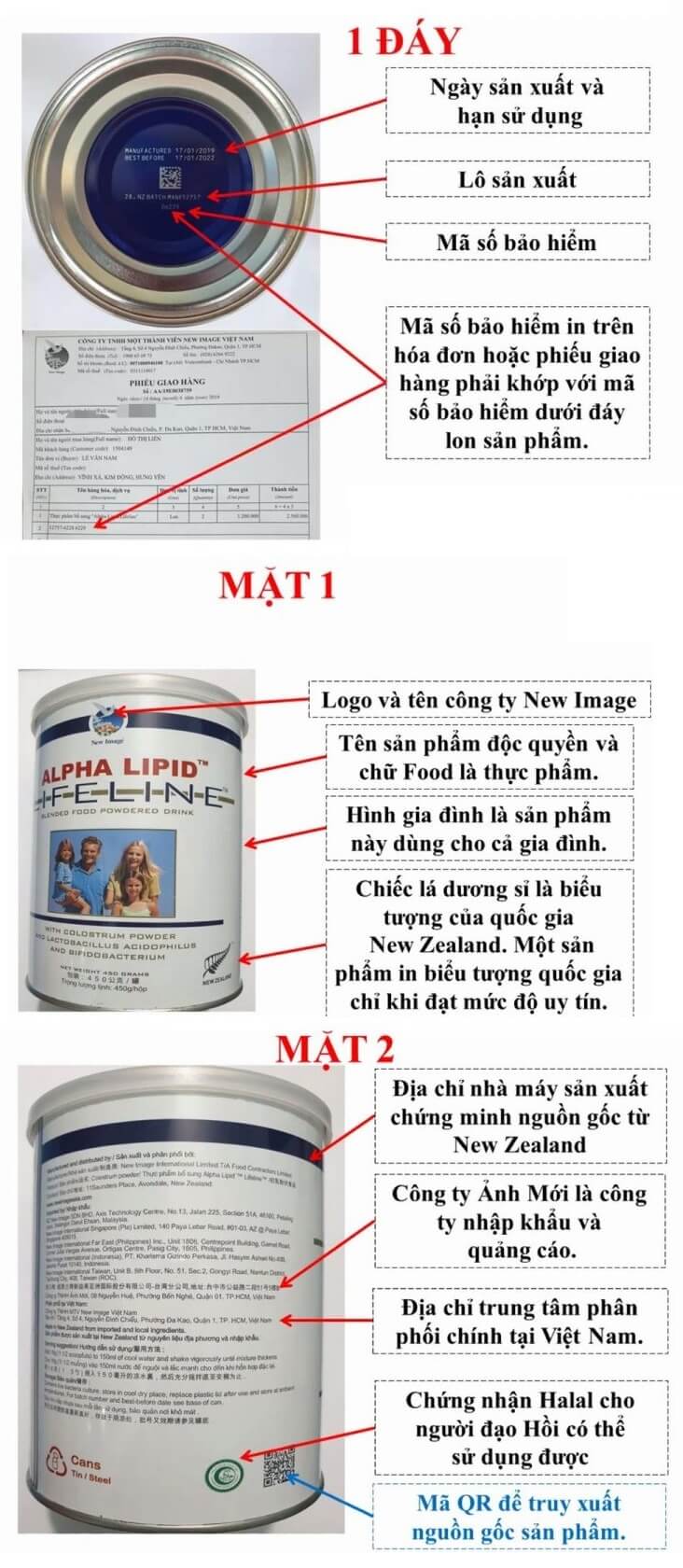 Cách quét mã vạch sữa Alpha Lipid CHUẨN nhất để phân biệt hàng giả