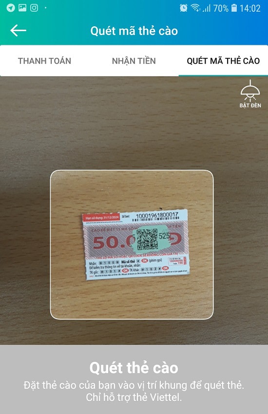 Cách sử dụng mã QR code nạp tiền Viettel đơn giản và nhanh