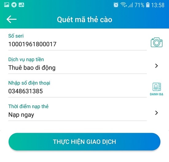 Cách sử dụng mã QR code nạp tiền Viettel đơn giản và nhanh