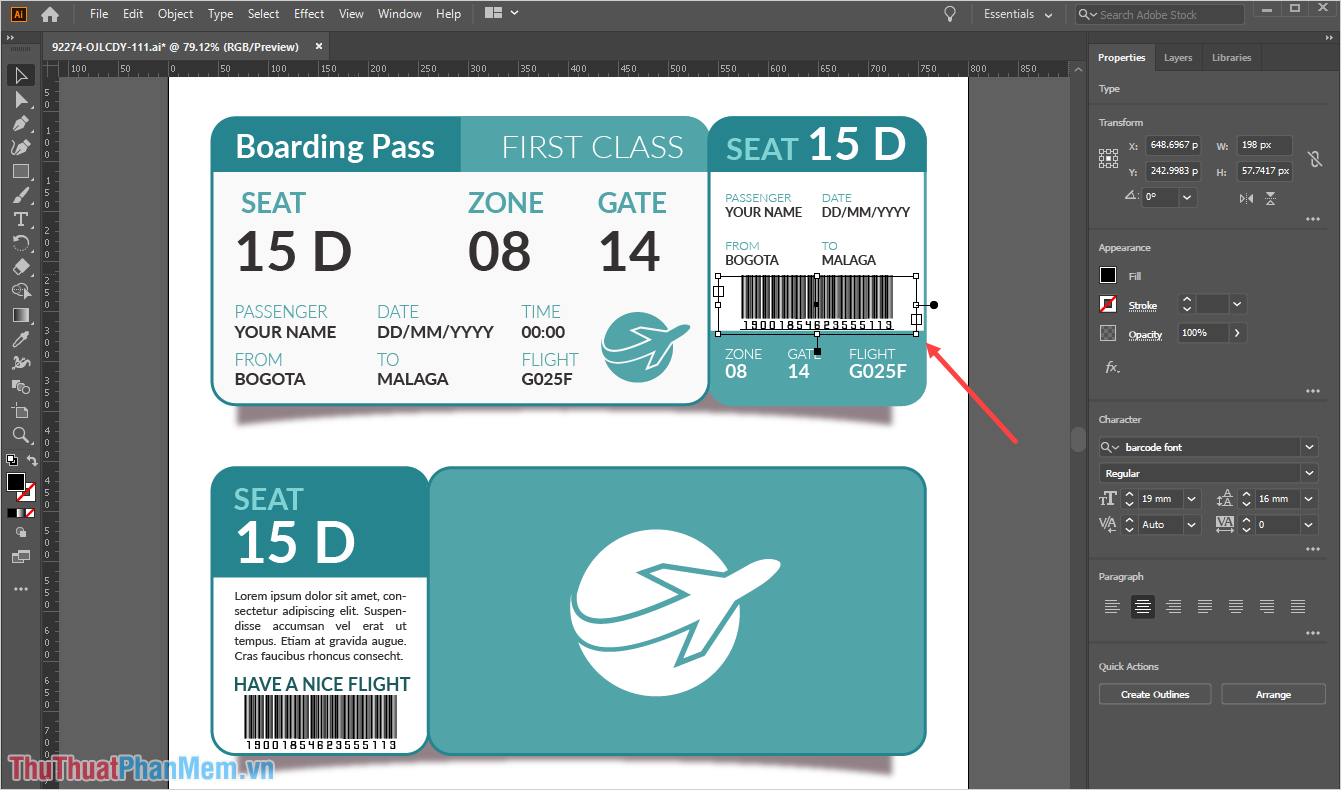 TOP 2 cách tạo mã vạch bằng illustrator nhanh mà đơn giản