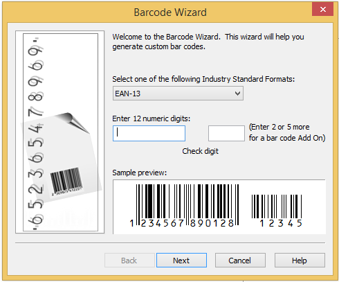Hướng dẫn cách tạo mã vạch 12 số nhanh chóng và chuẩn