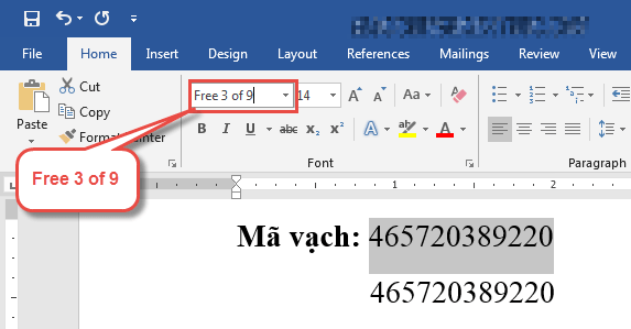 Hướng dẫn cách tạo mã vạch hàng loạt bằng Word và Excel